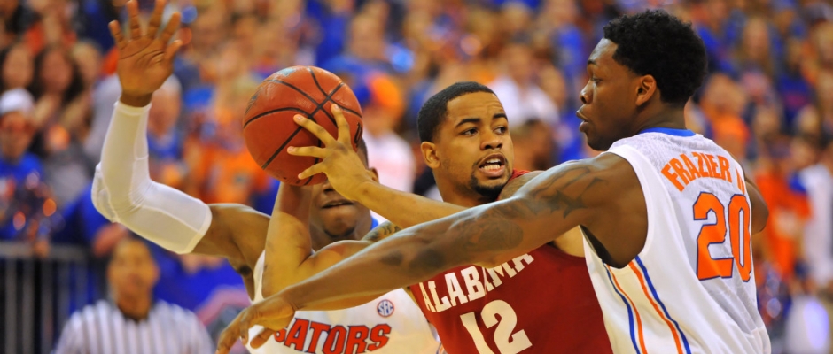 Gators slug out win over Bama