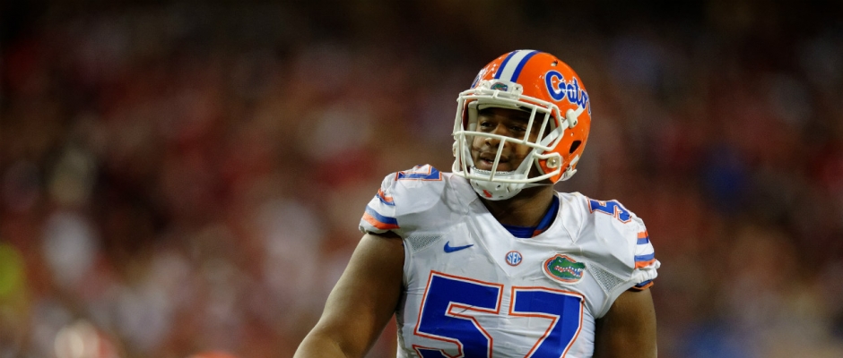 Florida Gators defensive line leading by example