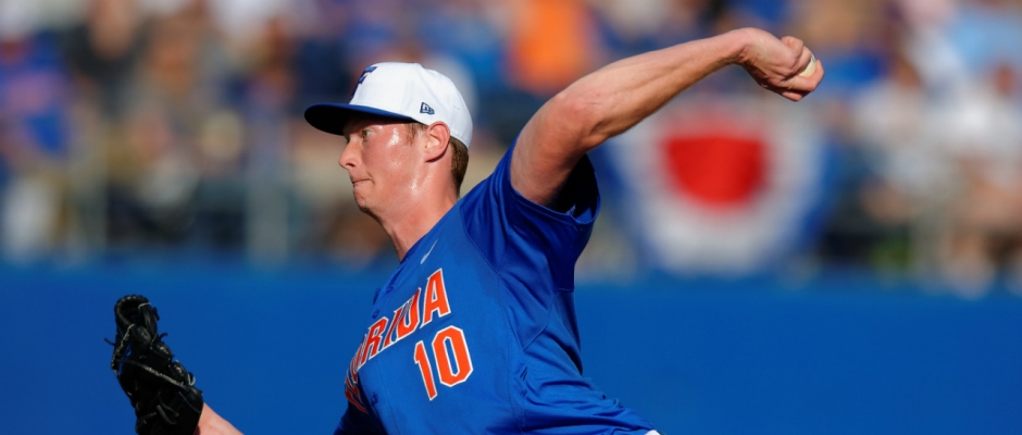 Oakland Athletics draft A.J. Puk with pick No. 6
