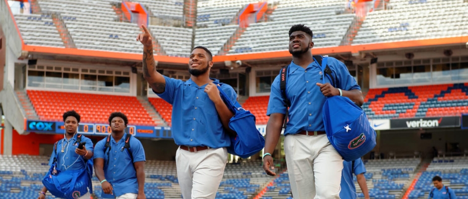 Gator walk photo gallery from North Texas game: Florida Gators