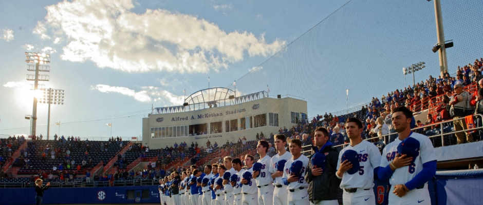 No. 12 Florida Gators host No. 5 LSU at McKethan Stadium