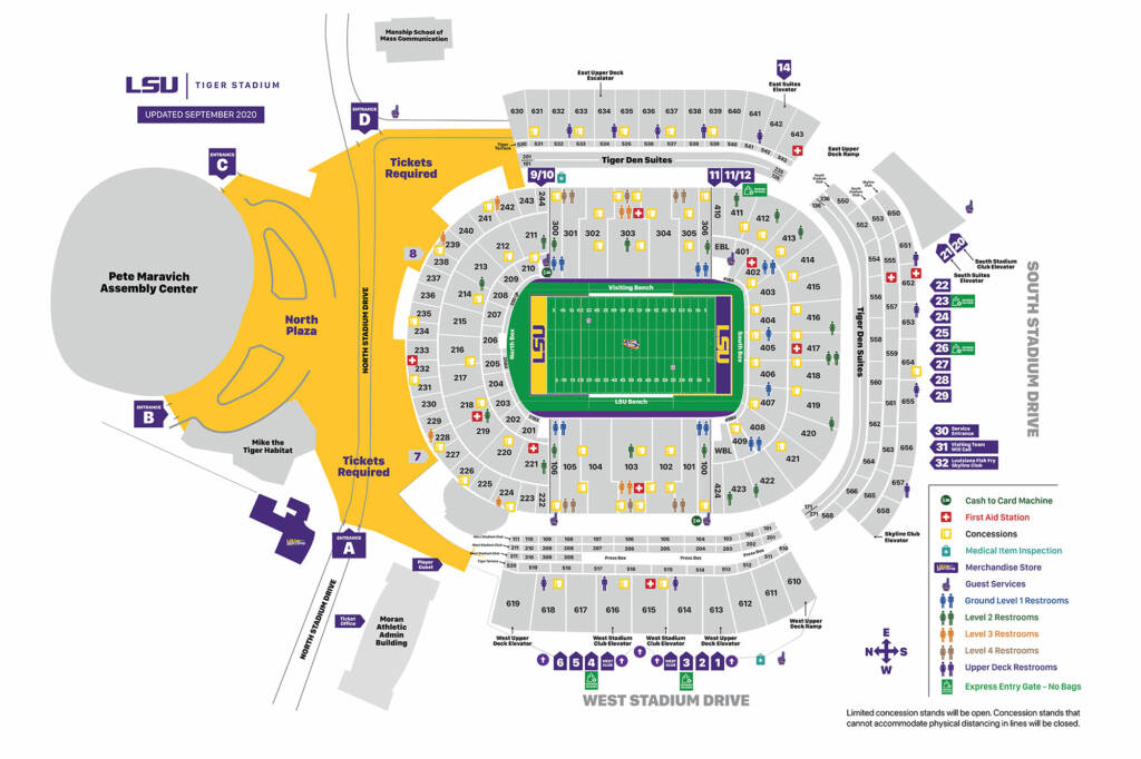 Williams Brice Stadium Seating Map Matttroy