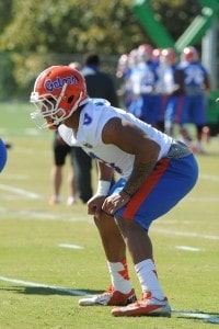 Antonio Morrison will try to make Gator fans forget about Jon Bostic.  Photo Courtesy of UF Communications. 