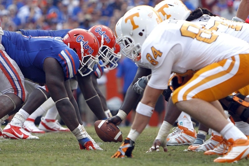 Florida-Gators-Versus-Tennessee-Volunteers-In-Ben-Hill-Griffin-Stadium-Florida-Gators-Football-800x533