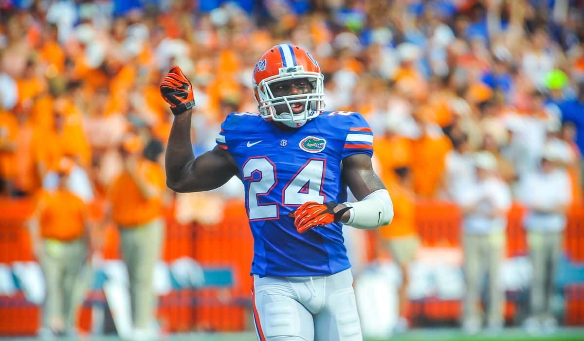 Florida Gators cornerback Brian Poole