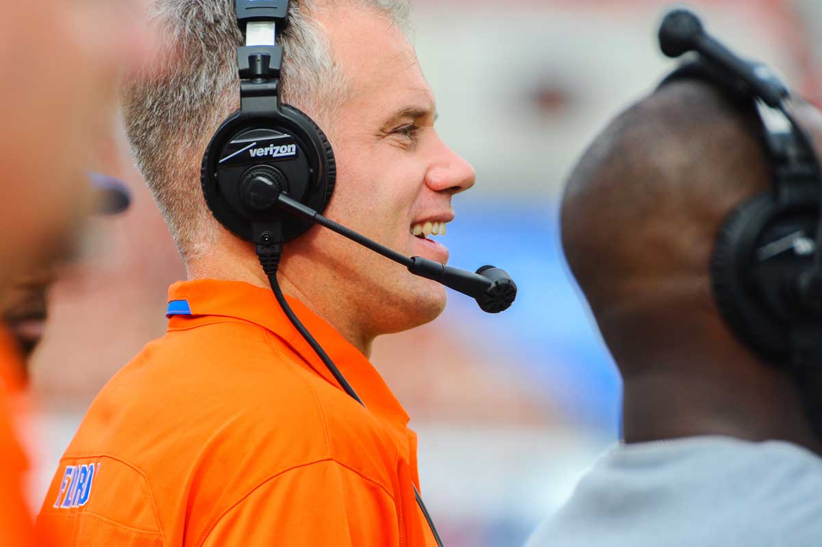 D.J. Durkin, Ben Hill Griffin Stadium, Gainesville, Florida