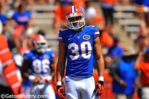 DeAndre Goolsby will be groomed to be the future at tight end for the Gators / Gator Country Photo by David Bowie