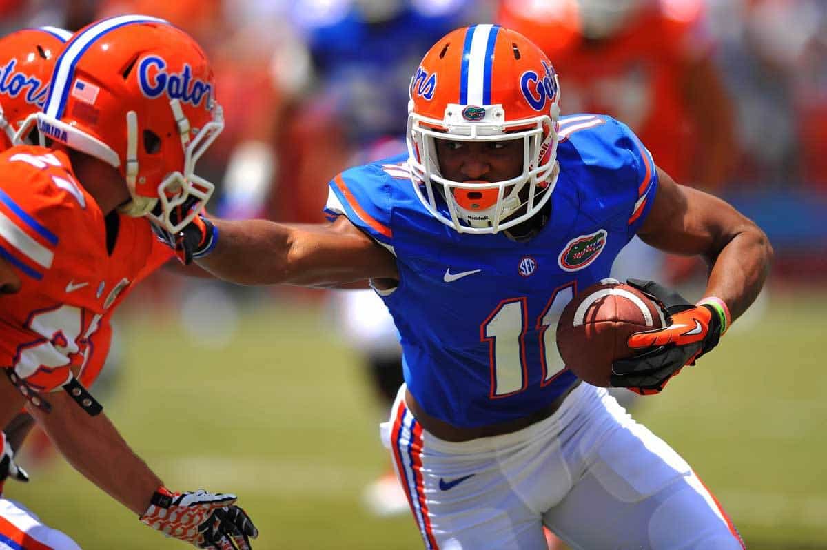 Demarcus Robinson, Florida Gators, University of Florida, Ben Hill Griffin Stadium, Gainesville, Florida