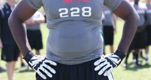 Gators impress in-state OL at camp