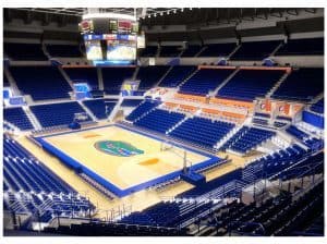 An early rendering of what the O'Connell Center could look like after the renovation. / Photo provided by GatorZone.com