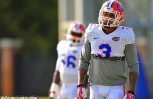 Florida Gators linebacker Antonio Morrison leads by example.