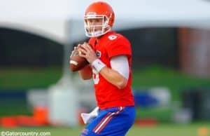 Florida Gators quarterback Jeff Driskel has impressed Kurt Roper.