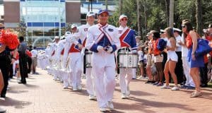 Florida Gators' Band Walk, University of Florida Fan Day - Gainesville, Florida