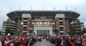 Florida Gators preparing for Bryant-Denny Bryant-Denny Stadium, Tuscaloosa, Alabama