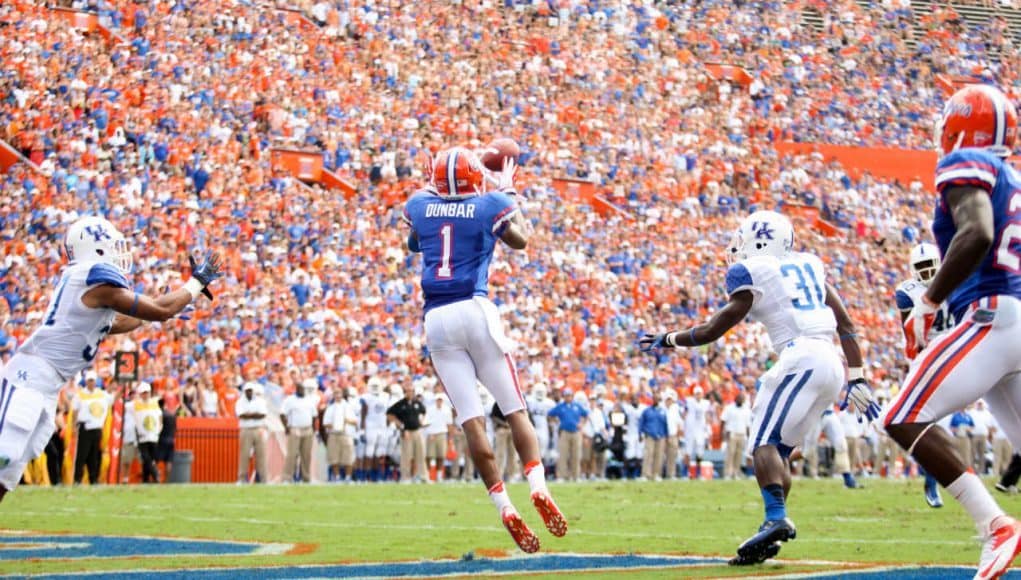 Ben Hill Griffin Stadium, Quinton Dunbar, Gainesville, Florida