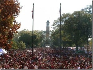 Tuscaloosa Alabama Tailgating in The Quad