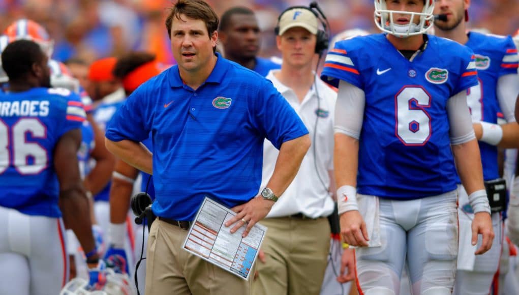 Will Muschamp, Jeff Driskel, Ben Hill Griffin Stadium, Gainesville, Florida