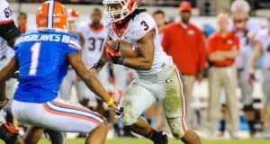 Florida Gators preparing for Gurley Todd Gurley, Ever Bank Field, Jacksonville, Florida