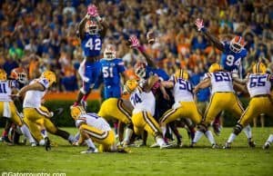 Keanu Neal, Darious Cummings, Bryan Cox Jr., Ben Hill Griffin Stadium, Gainesville, Florida