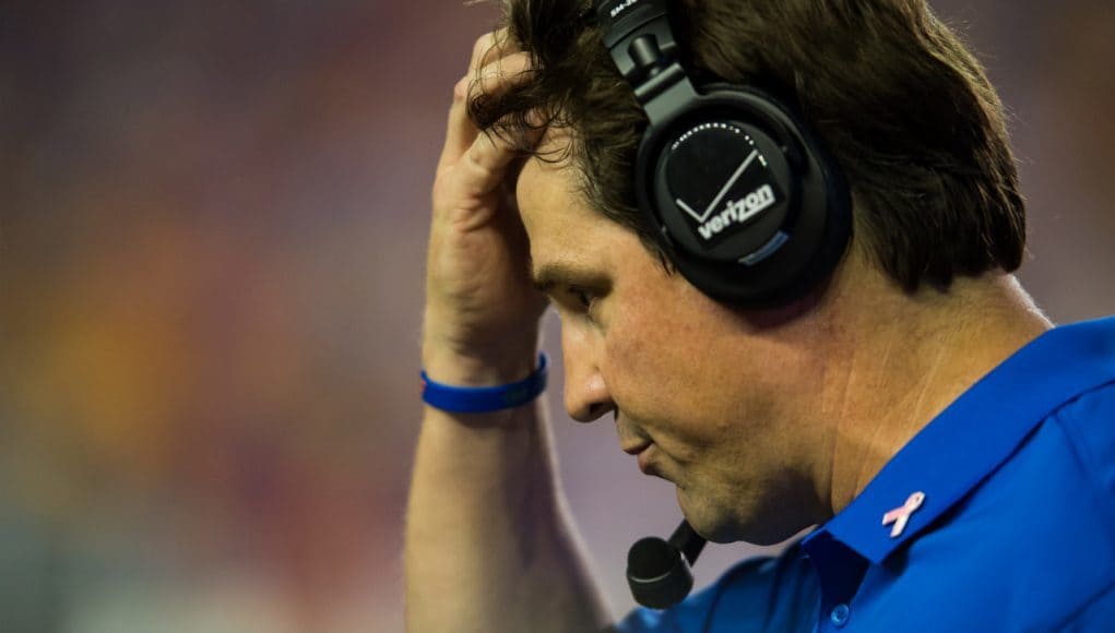 Will Muschamp, Ben Hill Griffin Stadium, Gainesville, Florida