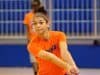 Florida Gators Volleyball Right Side Hitter Alex Holston warms up in Stephen C. O'Connell Center-Florida Gators Volleyball-1280x1923