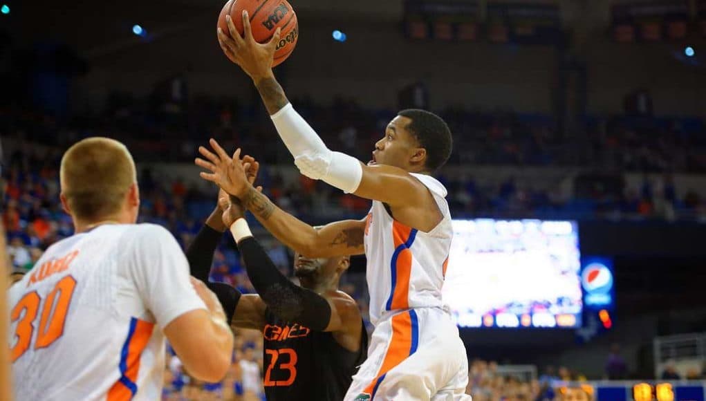 Florida Gators basketball player Kasey Hill