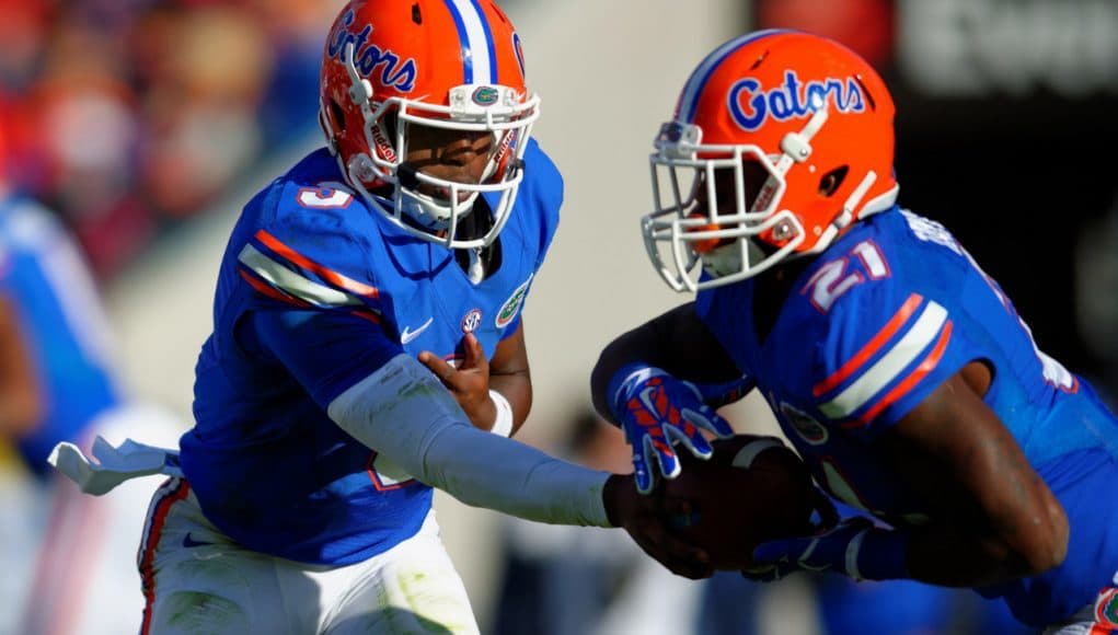 Treon Harris, Kelvin Taylor, Ever Bank Field, Jacksonville, Florida