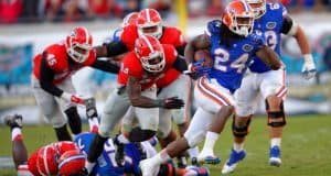 Super Gallery: Florida Gators run wild in Jacksonville Matt Jones, Ever Bank Field, Jacksonville, Florida