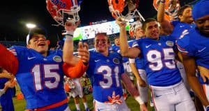 Florida Gators very own “Rudy” Mike McNeely, Ever Bank Field, Jacksonville, Florida