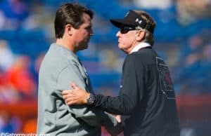 Steve Spurrier, Will Muschamp, Ben Hill Griffin Stadium, Gainesville, Florida