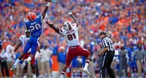 Super Gallery: Florida Gators fall to Spurrier’s Gamecocks Marcus Maye, Ben Hill Griffin Stadium, Gainesville. Florida