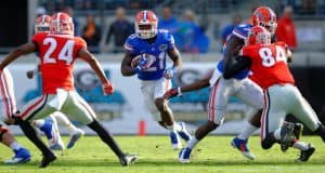 Kelvin Taylor, Ever Bank Field, Jacksonville, Florida