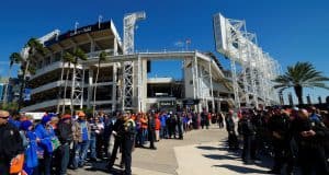 Super Gallery: Florida-Georgia Gator walk Ever Bank Field, Jacksonville, Florida