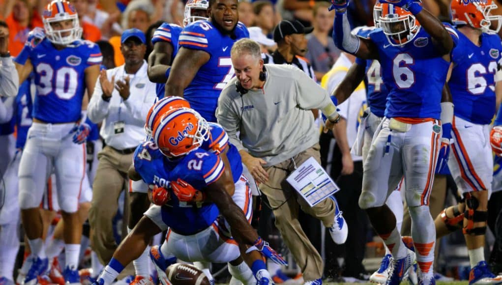 D.J. Durkin, Gainesville, Florida, Ben Hill Griffin Stadium