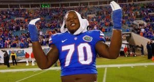 D.J. Humphries leaving Florida Gators for NFL D.J. Humphries, Ever Bank Field, Jacksonville, Florida