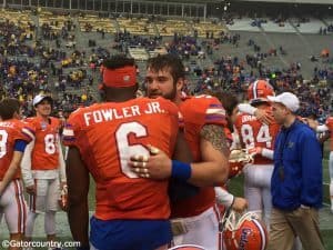 Dante Fowler Jr., Joey Ivie, Legion Field, Birmingham, Alabama