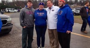 Video: Jim McElwain tailgates with gator fans