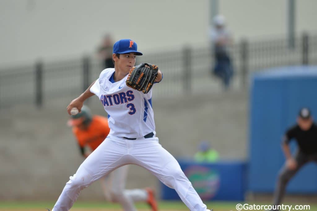 Dane Dunning, McKethan Stadium, Gainesville, Florida