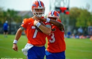 Will Grier, Treon Harris, University of Florida, Gainesville, Florida