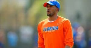 Florida Gators receiver coach Kerry Dixon