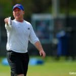 Florida Gators defensive backs coach Kirk Callahan