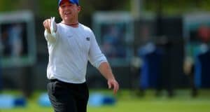 Florida Gators defensive backs coach Kirk Callahan