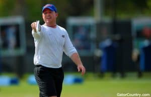 Florida Gators defensive backs coach Kirk Callahan