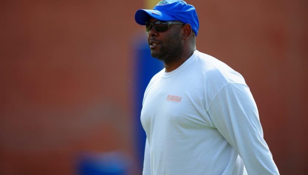 Florida Gators RB coach Tim Skipper