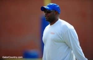 Florida Gators RB coach Tim Skipper