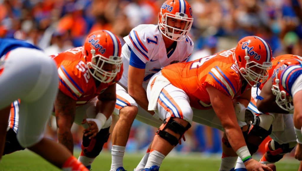 Will Grier, University of Florida, Florida Gators, Ben Hill Griffin Stadium, Gainesville, Florida