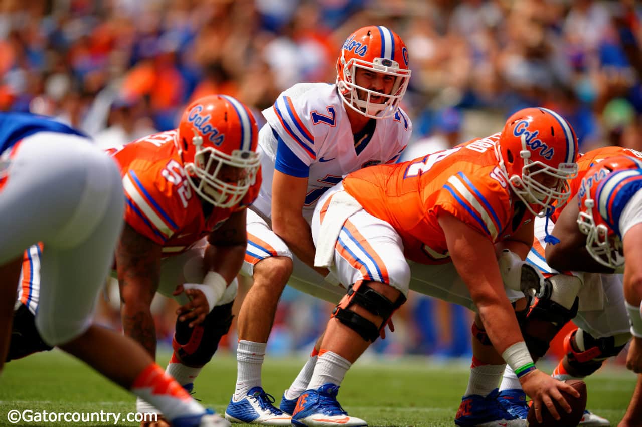 Florida Gators post spring two deep Quarterbacks & Running backs