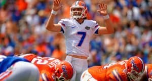 Florida Gators quarterback Will Grier during the Orange and Blue game in 2015- 1280x852