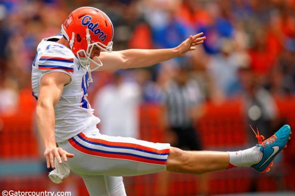 Johnny Townsend, Orange and Blue Debut, Ben Hill Griffin Stadium, University of Florida, Florida Gators