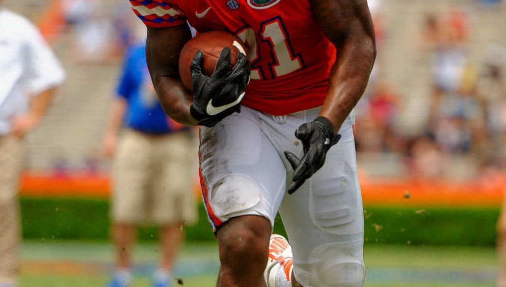 Kelvin Taylor, Ben Hill Griffin Stadium, Gainesville, Florida, University of Florida